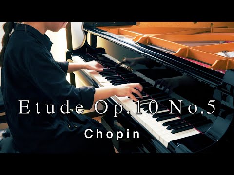 Chopin - Black Keys /  Etude Op.10 No.5  in G-flat major