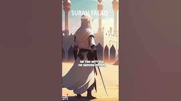 Thumbnail of What does Surah - Falaq say? • Surah- Falaq • English Translation | #islam #quran #youtube #ytshorts