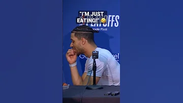 “Don’t do this again, bro” - Jalen Brunson Was NOT Okay With Josh Hart’s Postgame Meal! 😂 | #shorts