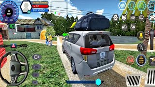 Car Simulator Vietnam Gameplay - Toyota Innova Car Offroad Driving Game - Car Game Android Gameplay screenshot 1