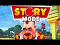 Jogando Dark Riddle Story Mode de trollagens com o vizinho maluco parte 1