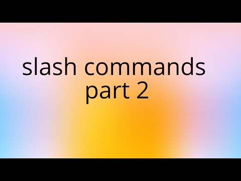discord.py slash commands