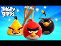 1 hour of angry birds slingshotting