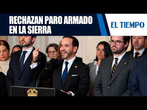 President Abelardo de la Espriella rejects armed strike threats following the neutralization of '...