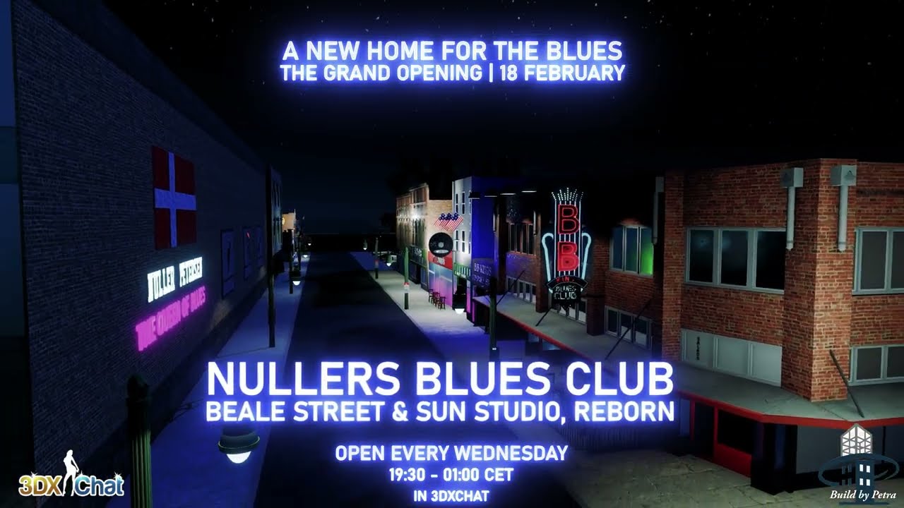 🎷 GRAND OPENING – NULLERS BLUES CLUB 🎷