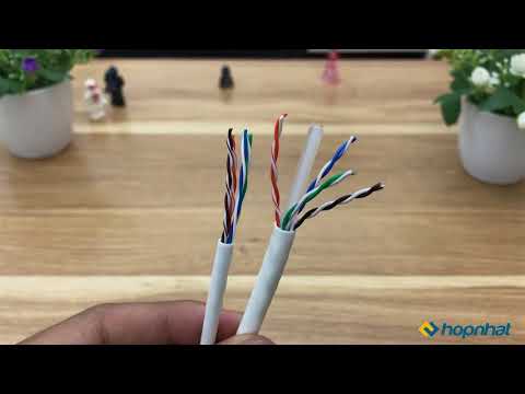 Video: Những loại dây thực sự được sử dụng trong cat5?