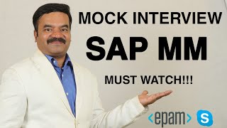 Mastering SAP MM Interviews: Mock Interview for Freshers and Experienced (2023)