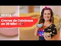 Cmo hacer crema de calabaza en freidora de aire  connie achurra