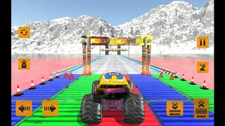 Monster Truck Stunt Drive: Fun Truck Driving Games screenshot 1