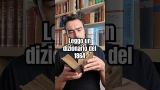Leggo la definizione della parola mocassino (moccassino) da un vocabolario del 1864 #linguaitaliana
