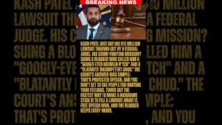 BREAKING: Federal Judge Throws Out Kash Patel's $10 Million Lawsuit Over a Blogger's Brutal Insults