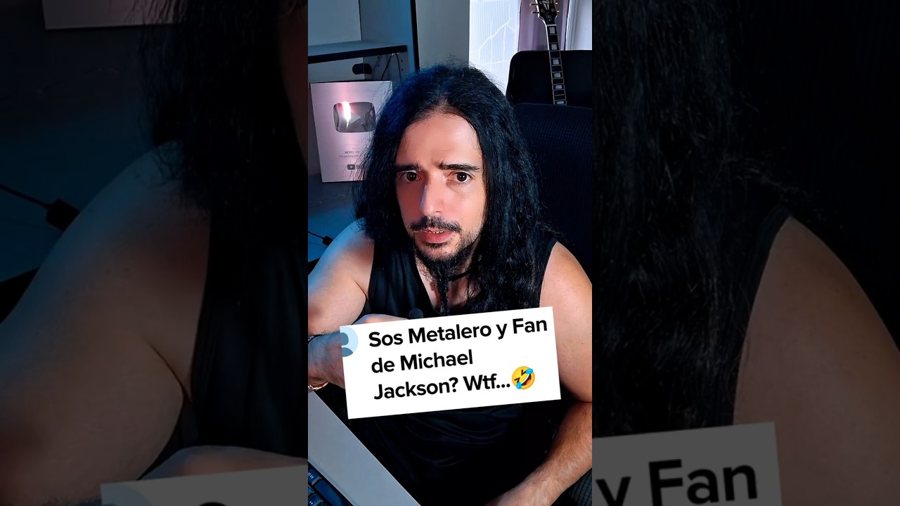 ¿METALERO y fan de MICHAEL JACKSON? 🤔 #morosmylodon #rock #pop