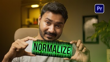 How to NORMALIZE Audio in Premiere Pro