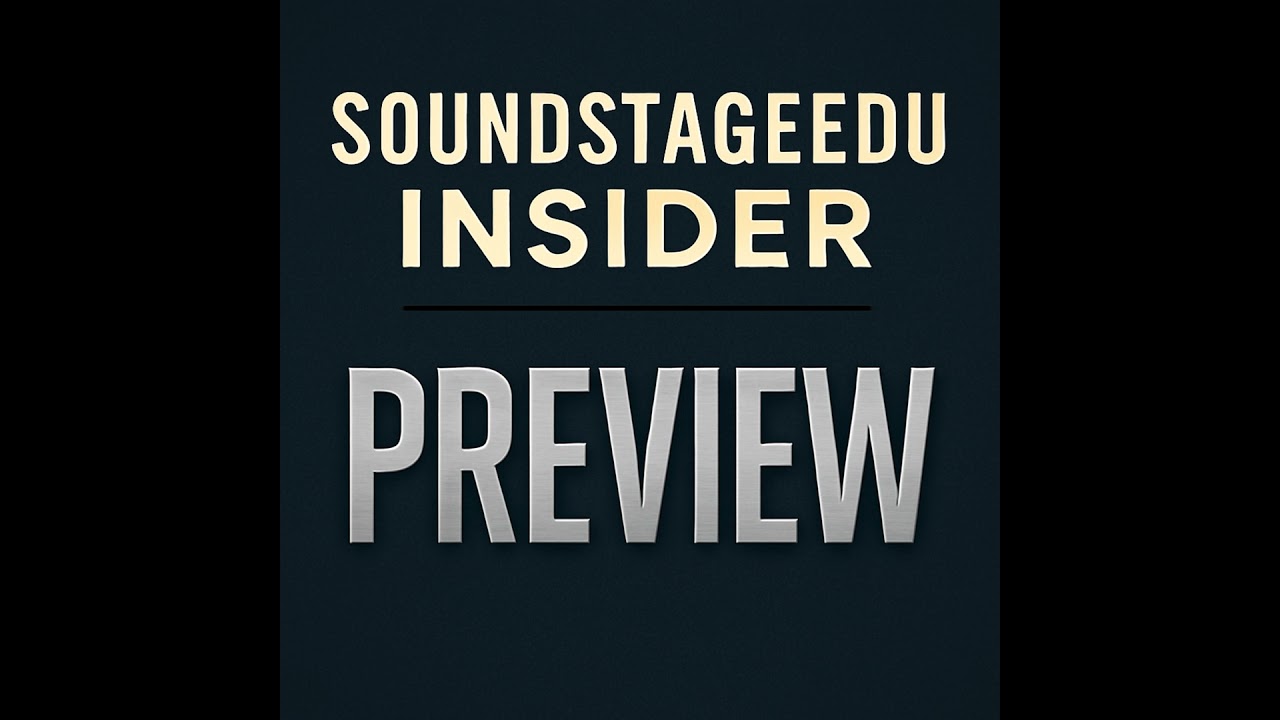 INSIDER PREVIEW: The 90-Day Booster Rebuild — From Chaos to Culture