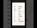 English words ########