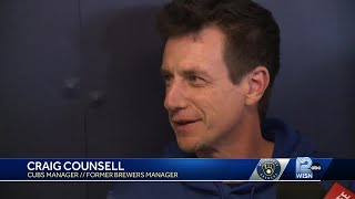 Brewers fans boo Counsell's return in Cubs matchup