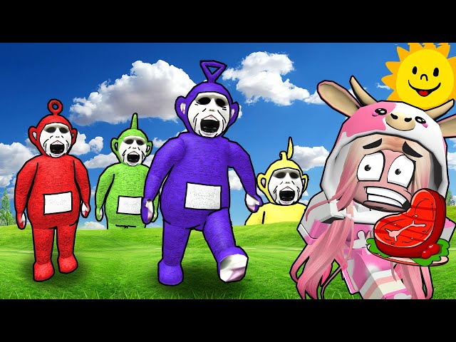 MOMON MASUK ke DUNIA TELETUBBIES VERSI DARK WEB!! feat @BANGJBLOX  | ROBLOX class=