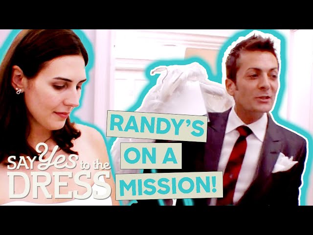 Randy Helps Find The Perfect Dress For A Grieving Bride | Say Yes To The Dress class=