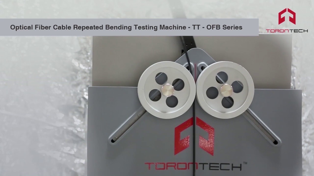 Optical Fiber Cable Repeated Bending Testing Machine YouTube