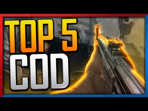 Top 5 Call of Duty Spil! - Hvad Er Det Bedste CoD Spil Nogensinde? (Dansk)