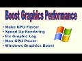 How to Boost Windows Graphics Performance for Design &amp; Editing Software