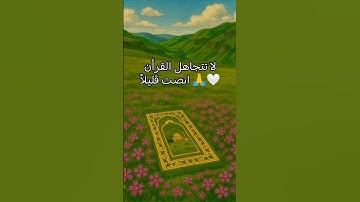 تلاوة خاشعة #قرآن #قران_كريم #لايك #love #اكسبلور #ترند #اسلام_صبحي #حالات_واتس #art #flowers