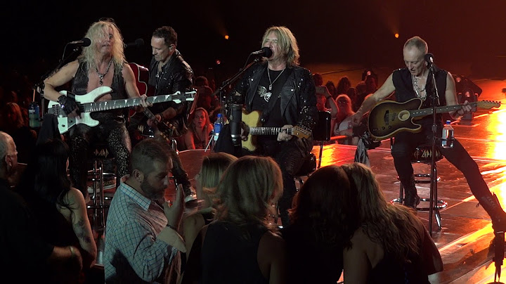 Def Leppard - Two Steps Behind - 2019 09 06 - Las Vegas, Nv at Zappo's Theater