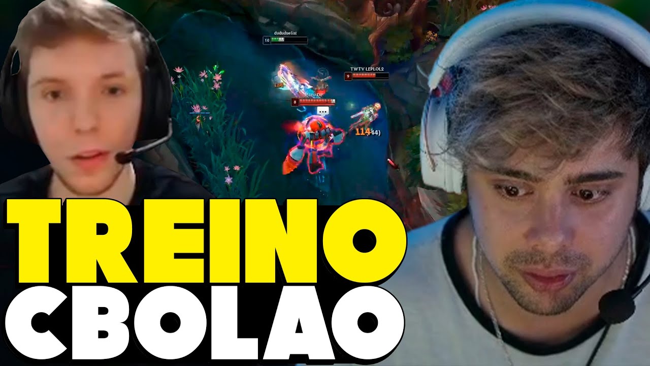 TREINO PARA O CBOLÃO, YODA TILTADO COM PIMPIMENTA, KEIO TRYHARD KAYN AZUL, PIJACK  LEE SIN TOP- MMS