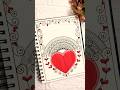 Beautiful Valentine’s Day mandala art❤️✨#art #drawing #mandalaart #satisfying #love #shortsviral