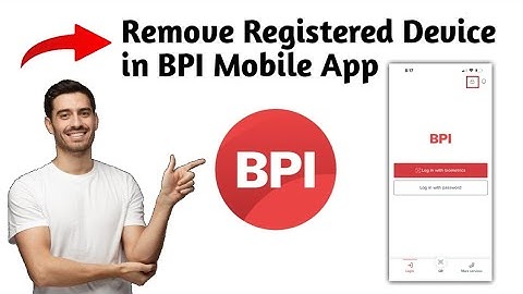Hoe een geregistreerd apparaat te verwijderen uit de BPI mobiele app (2025)