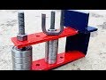 AMAZING HOMEMADE TOOLS METAL BENDER