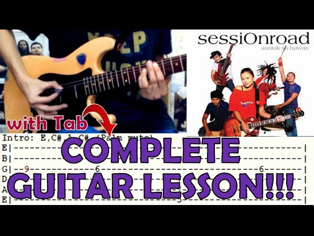 Cool Off - Session Road(Complete Guitar Lesson/Cover)with Chords and Tab
