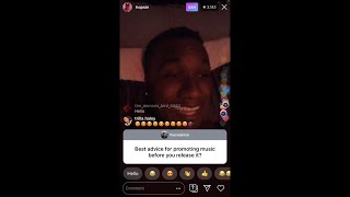 Hopsin talks about Dax on his livestream (funny)