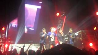 Clip of Everything Has Changed Union J tour Sheffield 16/12/13