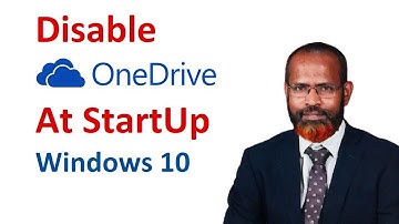 how to disable microsoft onedrive on startup windows 10