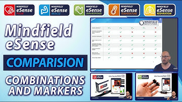 Mindfield eSense sensors: Combination and Comparision (plus Markers)