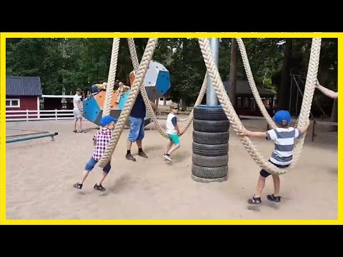 Outdoor Playground Fun for Family and Kids at Hembygdsparken Ängelholm #2