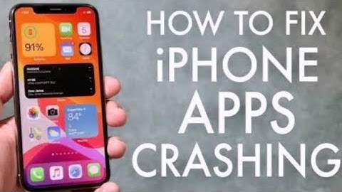 How To Fix IPhone Apps Crashing