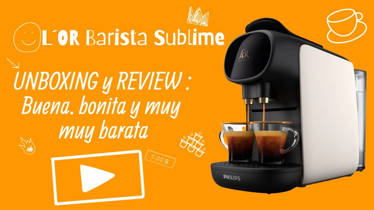 Cafetera L'OR Barista Sublime + 150 Cápsulas »