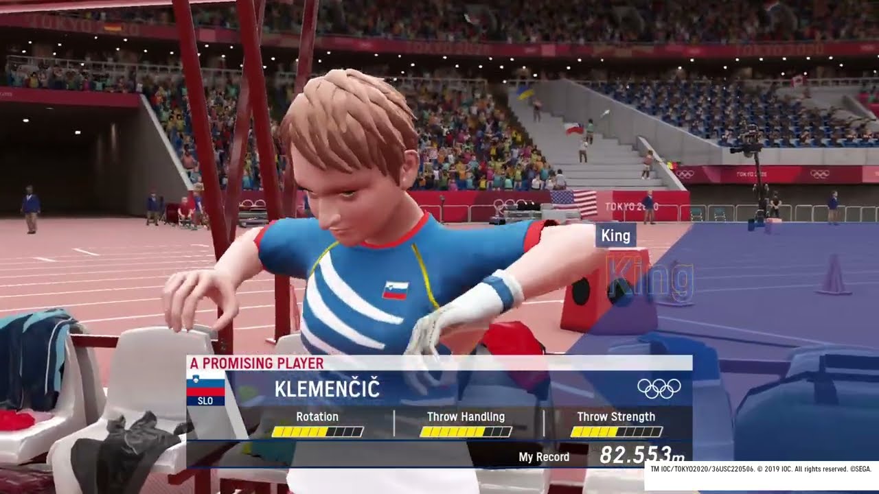 Olympic Games Tokyo 2020 Video Game | Hammer Throw