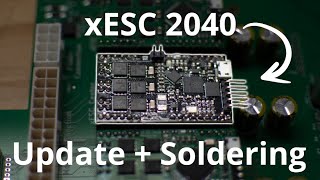 xESC 2040 Open Source Brushless (BLDC) Motor Controller Update for OpenMower with Soldering Tutorial