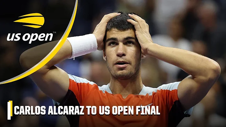 Carlos Alcaraz ADVANCES to US Open Final after win...