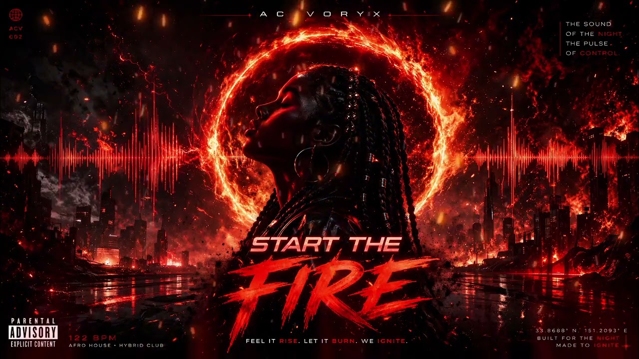 START THE FIRE 🔥 | AC VORYX – Afro House x Dark Club Energy (122 BPM) | Viral Anthem