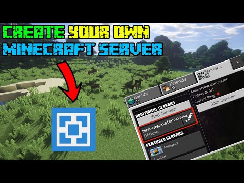 How to make free server In MINECRAFT | Minecraft Making sever on ...