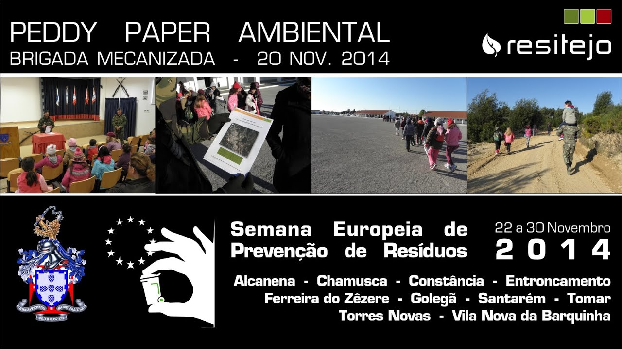 2014 - 2º Peddy Paper Ambiental Intermunicipal - Brigada Mecanizada e Resitejo