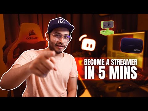 How To Become Streamer In 5 minutes || Elgato HD60s+