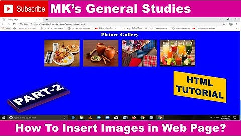 Class 8 HTML Tutorial|How to insert image in web page| | By Manesh Sir