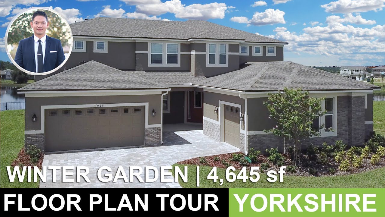 Winter Garden Floor Plan Tour Yorkshire Model Moving to Orlando