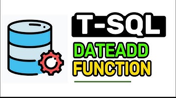 DATEADD Function - T-SQL FULL Tutorial For Beginners | Lesson 19