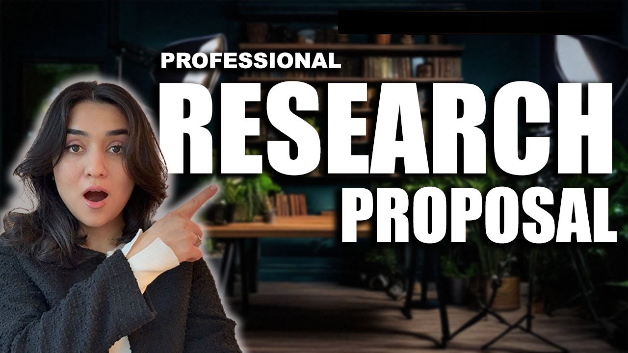 How to write a perfect Research Proposal for Scholarship: My winning ...
